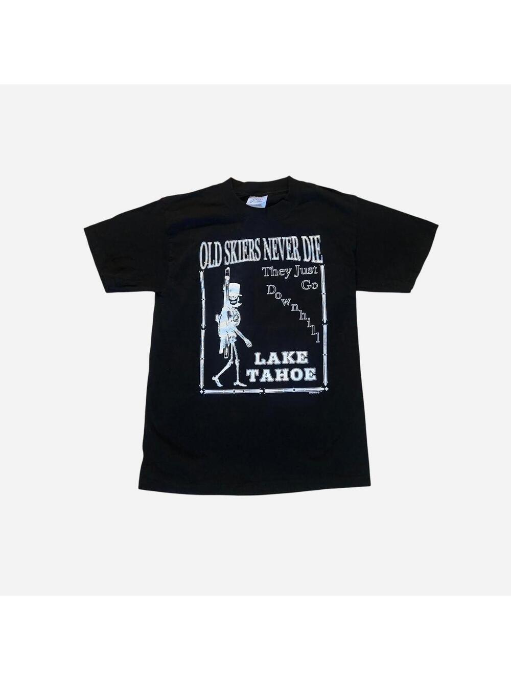 Black Lake Tahoe skier tee #skateboarding